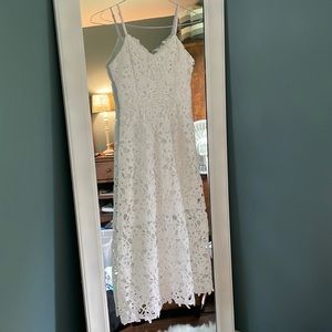 Express White Lace Dress